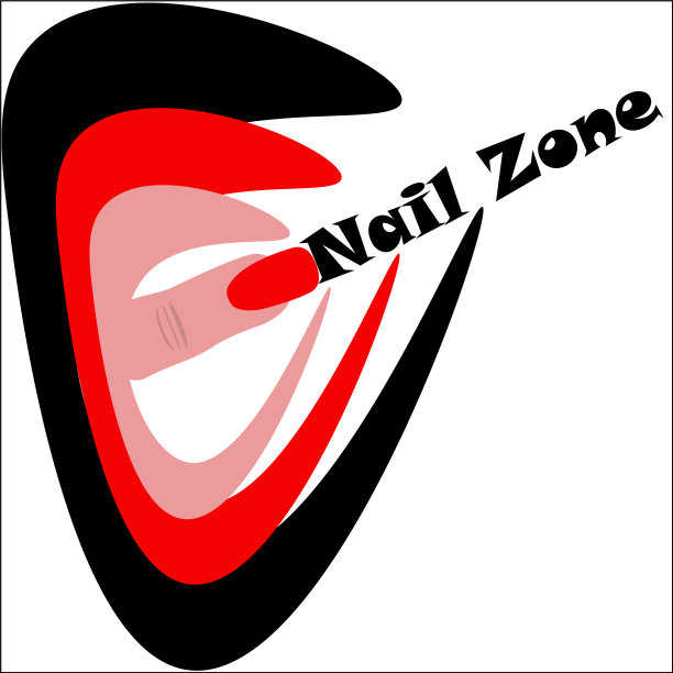 美甲和美甲沙龙标志设计图片下载