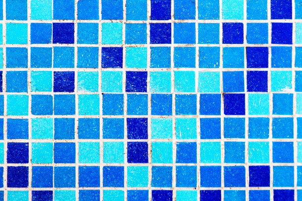 墙上有古老的马赛克纹理。景观风格。很棒的背景或纹理。图片下载