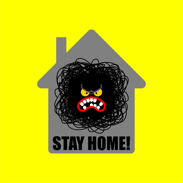 呆在家里生气在家里烦恼在图片下载