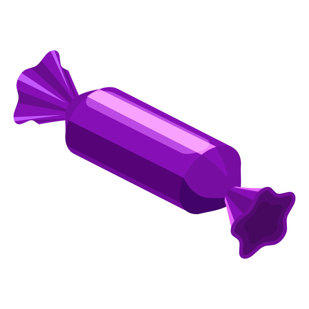 糖果包装的等距甜食图片下载