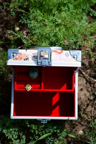 戒指在盒子里。图片下载