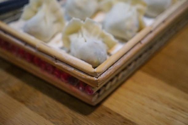 饺子盘特写中国菜图片下载