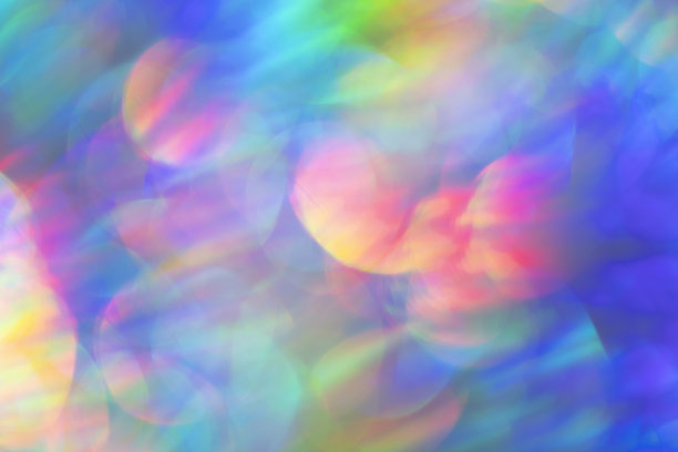 近景模糊散景全息箔的细节图片下载