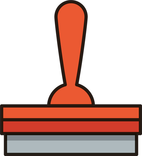 玻璃清洁工具平面风格图标图片下载