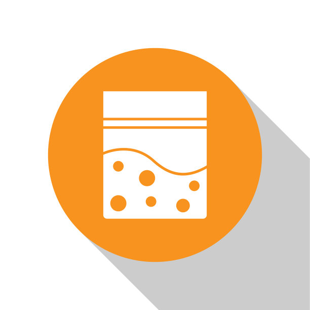 白色塑料袋药用大麻图标图片下载