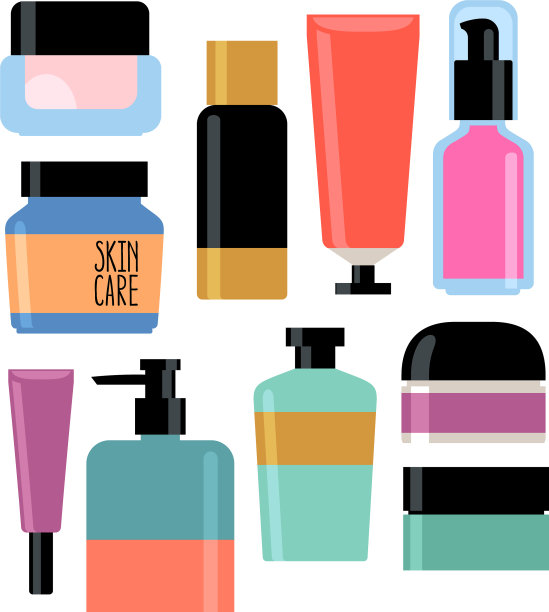 护肤化妆品套装图片下载
