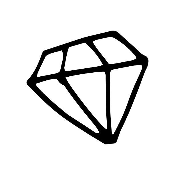 单手绘光辉贺卡，海报，妇女设计。孤立在白色背景上。涂鸦矢量插图。图片下载