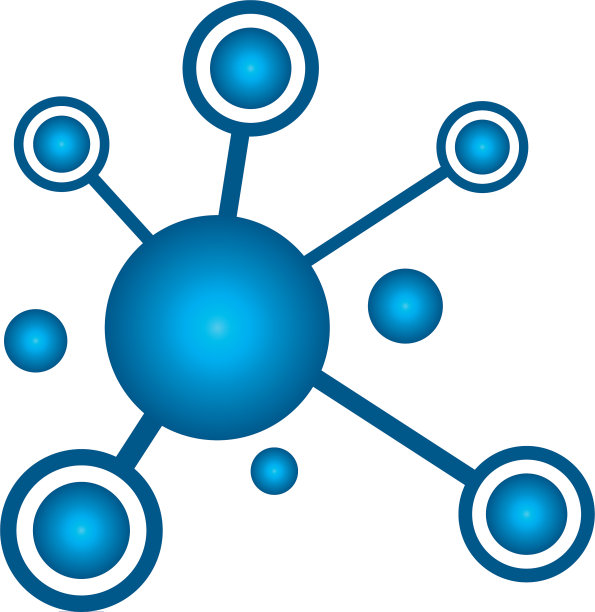 分子图标设计图片下载