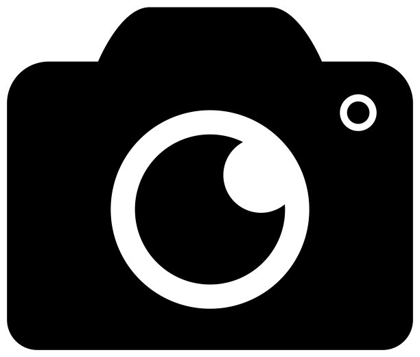 相机，照片/家用电器，家用电子矢量图标说明图片下载