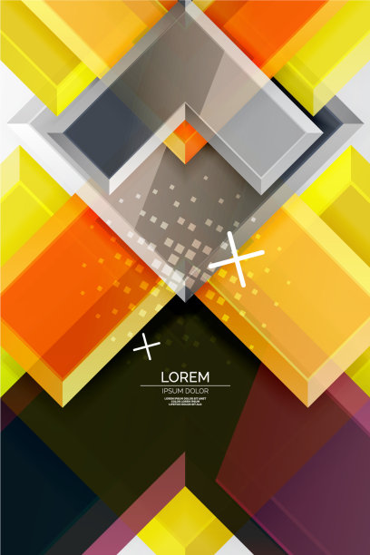 金属箭头形状的背景抽象几何图片下载