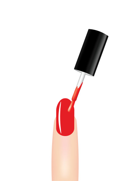 指甲油刷图片下载