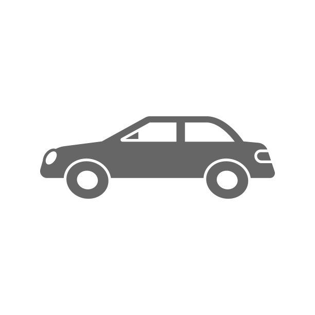 汽车视图前符号矢量图片下载