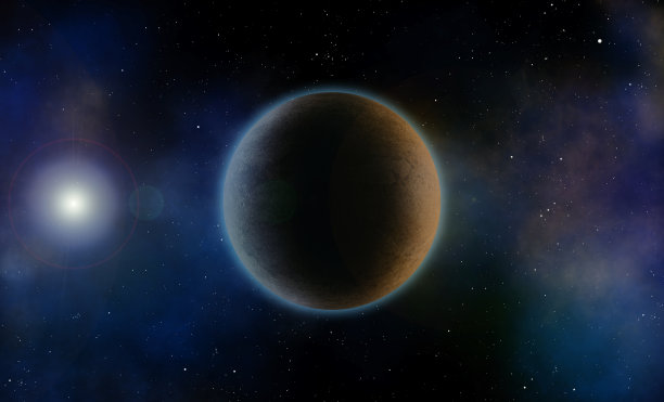 行星和Starfield，合成图像图片下载