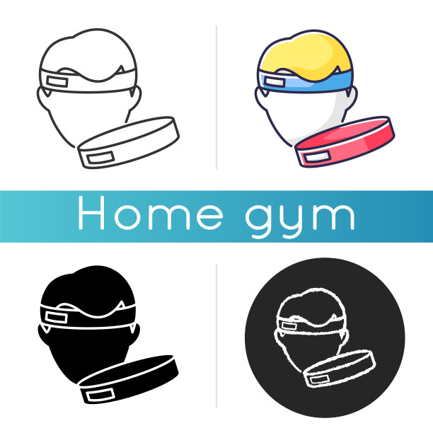 锻炼头巾图标图片下载