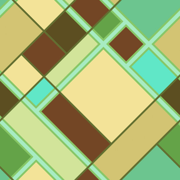 莫赛克3-5格无缝图案。图片下载