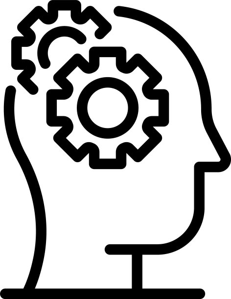 商业思维图标轮廓风格图片下载