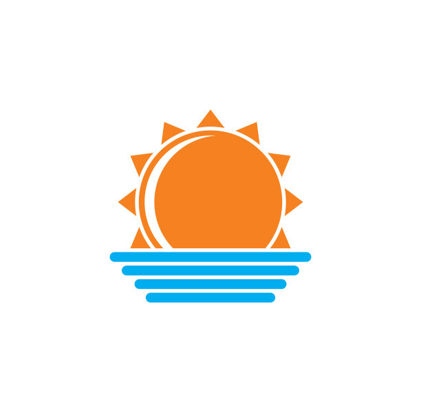 日落日出相关图标的背景图片下载