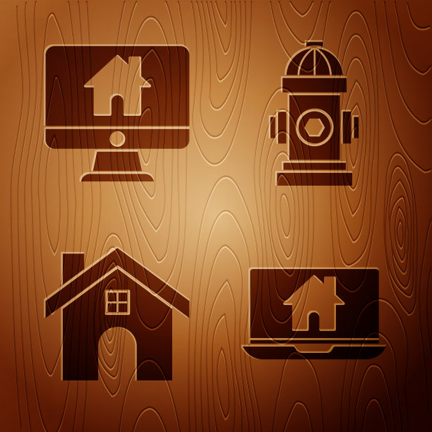 设置笔记本电脑和智能家居电脑显示器图片下载