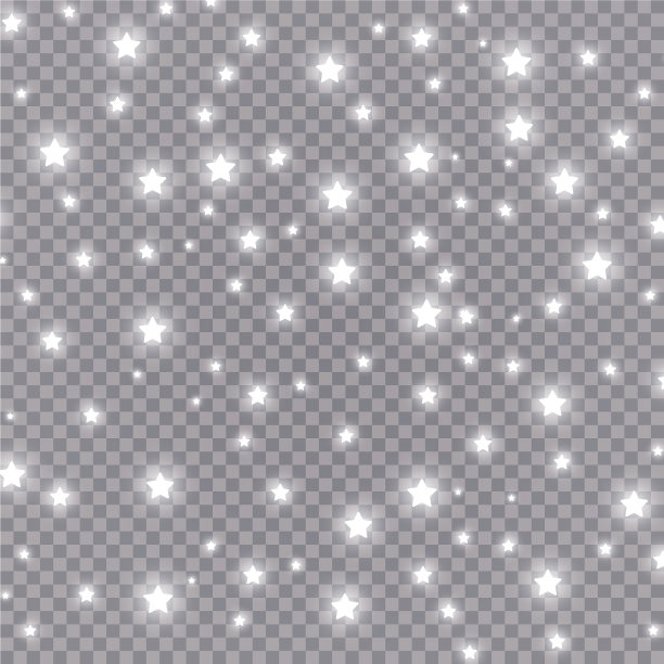 尘埃的火花和白色的星星闪烁着特别图片下载