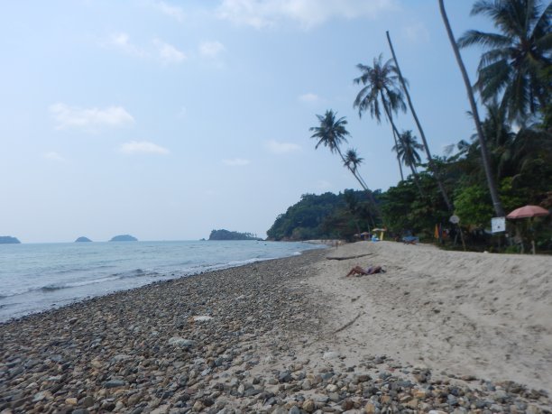 位于Koh Chang的孤独海滩图片下载