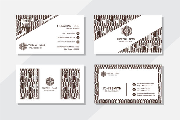 现代创意名片和名片图片下载