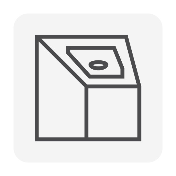 天花板图标黑图片下载