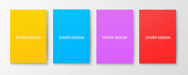 彩色时尚封面模板图片下载