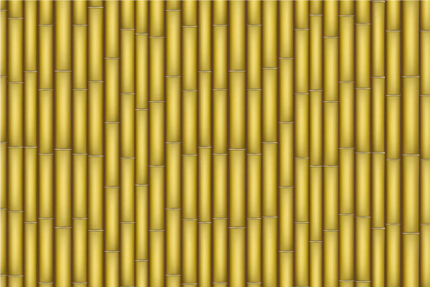 黄色的竹结构图片下载