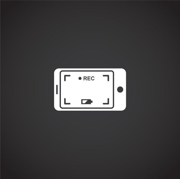 摄像相关图标背景图形图片下载