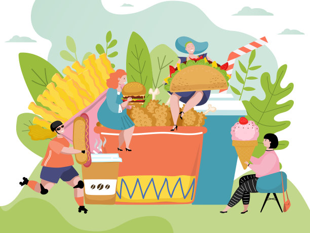 快餐上瘾食品图片下载