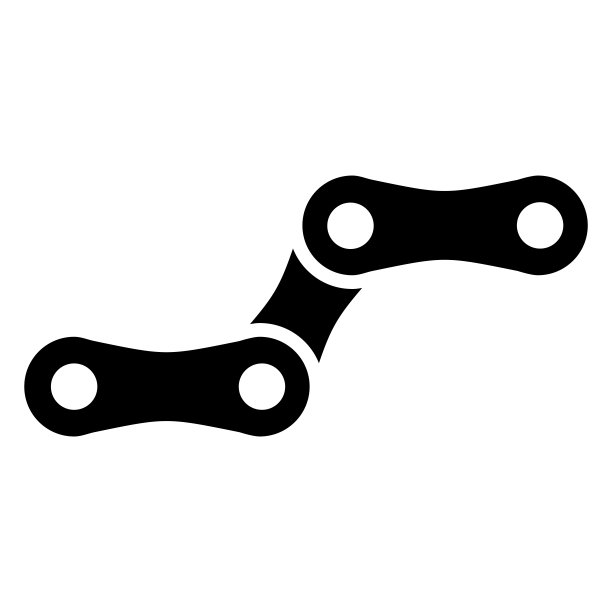 自行车链图标矢量插图设计图片下载