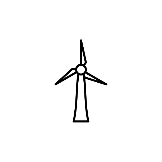 风车图标，插图设计模板图片下载
