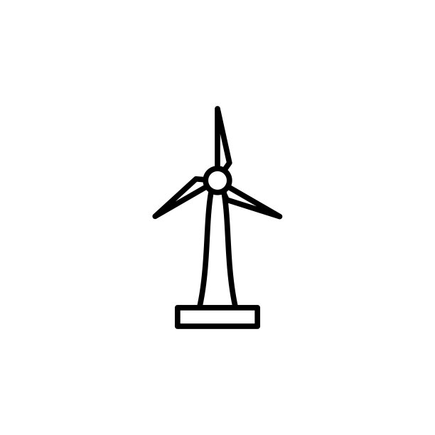 风车图标，插图设计模板图片下载