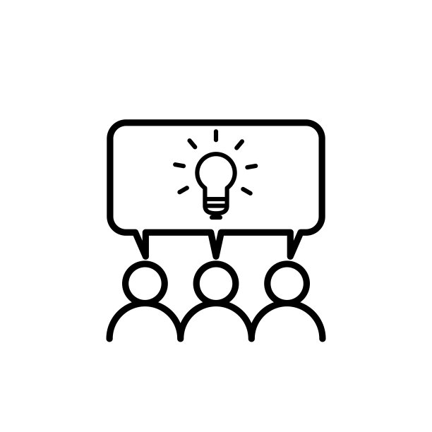 会议、演示图标设计模板图片下载