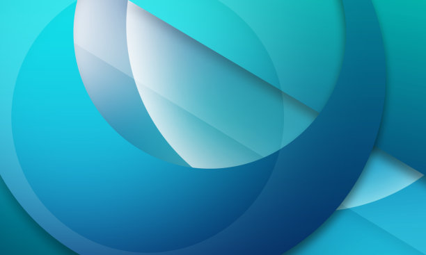 纸层圈蓝色抽象背景。曲线和线条用于横幅，封面，海报，壁纸，设计与文字空间图片下载