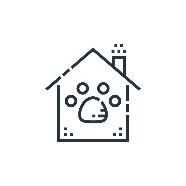 宠物护理矢量图标孤立的白色背景。轮廓，细线宠物护理图标，用于网站设计和手机，应用程序开发。细线宠物护理轮廓图标矢量插图。图片下载