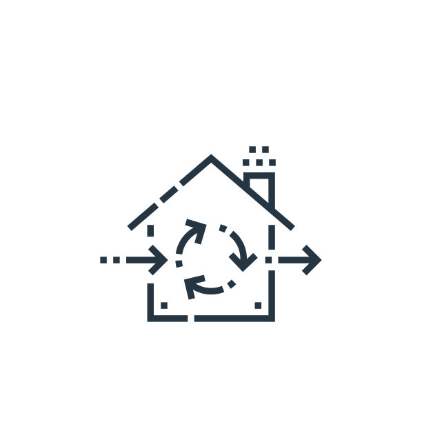 通风矢量图标隔离在白色背景。轮廓，细线通风图标用于网站设计和移动，应用程序开发。细线通风轮廓图标矢量插图。图片下载