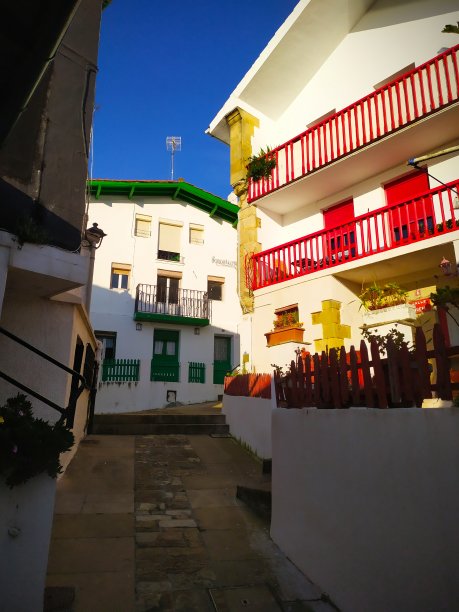 西班牙巴斯克地区盖特索的老港口图片下载