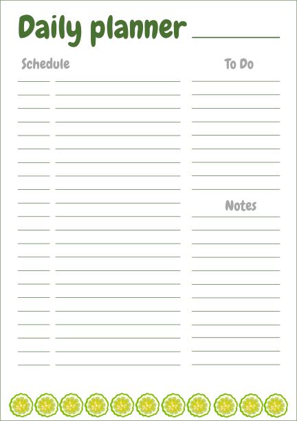 每日计划佛手柑图片下载