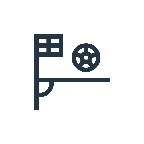 足球场矢量图标孤立在白色背景。轮廓线，细线足球场图标，用于网站设计和移动，应用程序开发。细线足球场轮廓图标矢量插图。图片下载