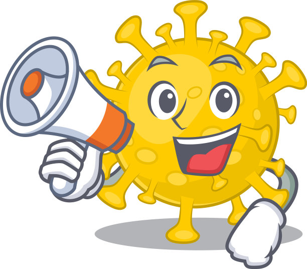 图标冠状病毒诊断，显示为图片下载