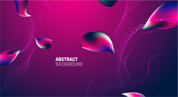 液体液体颜色渐变背景设计图片下载