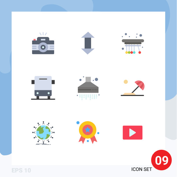 9通用的平面颜色标志标志车辆图片下载