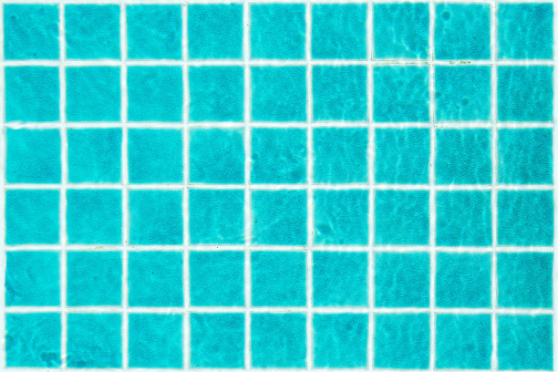绿色蓝色瓷砖马赛克在游泳池图片下载