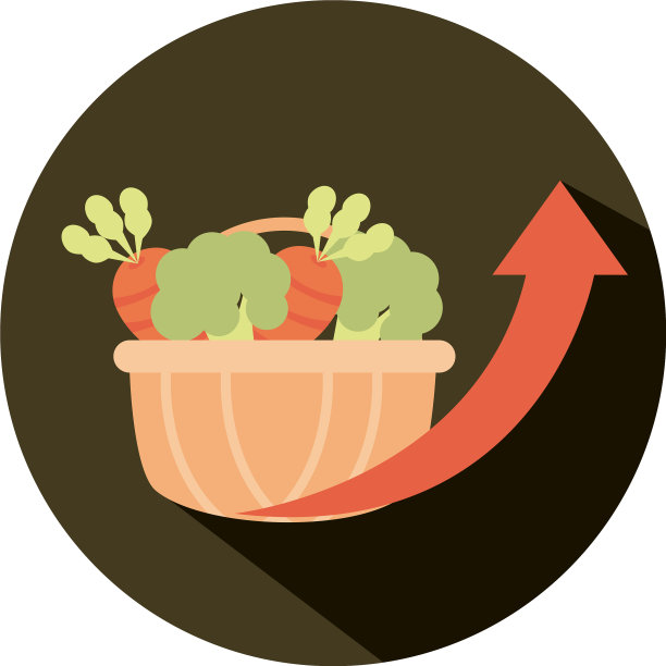 新鲜的蔬菜在购物篮市场上出售图片下载