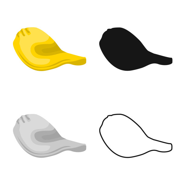 设计芯片和切片标识图形的图片下载