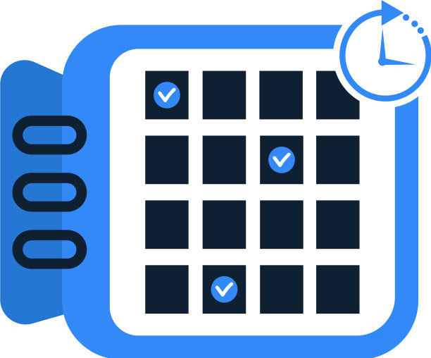 日历进度图标图片下载