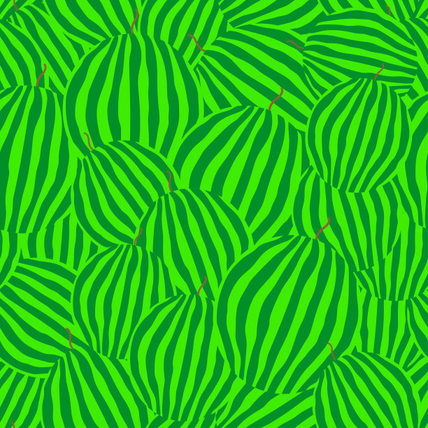 全西瓜无缝图案。图片下载