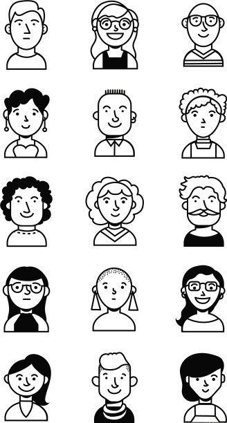 捆绑人群角色图片下载