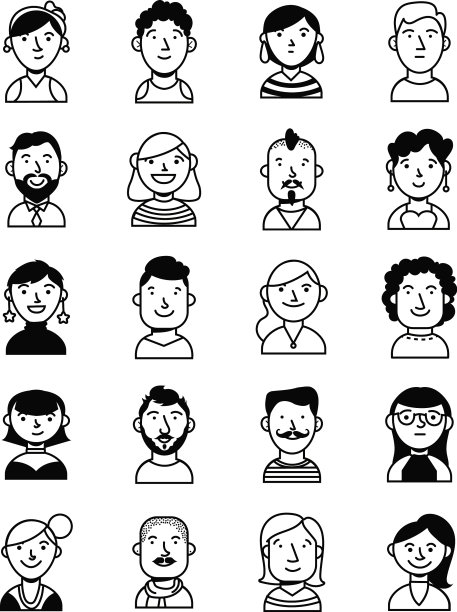 捆绑人群角色图片下载